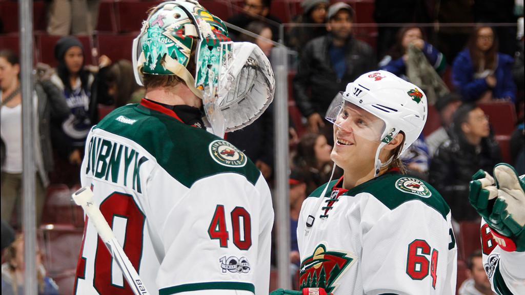 Pudotuspeliasetelmat: Minnesota Wild Pudotuspeliasetelmat: Minnesota Wild